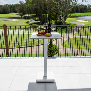 best-outdoor-furniture-Lennox - (60x60) - Outdoor Bar Table #color_WHITE