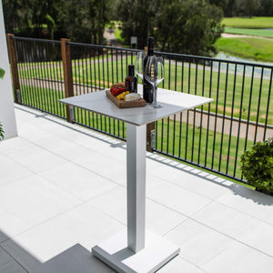 best-outdoor-furniture-Lennox - (60x60) - Outdoor Bar Table #color_WHITE