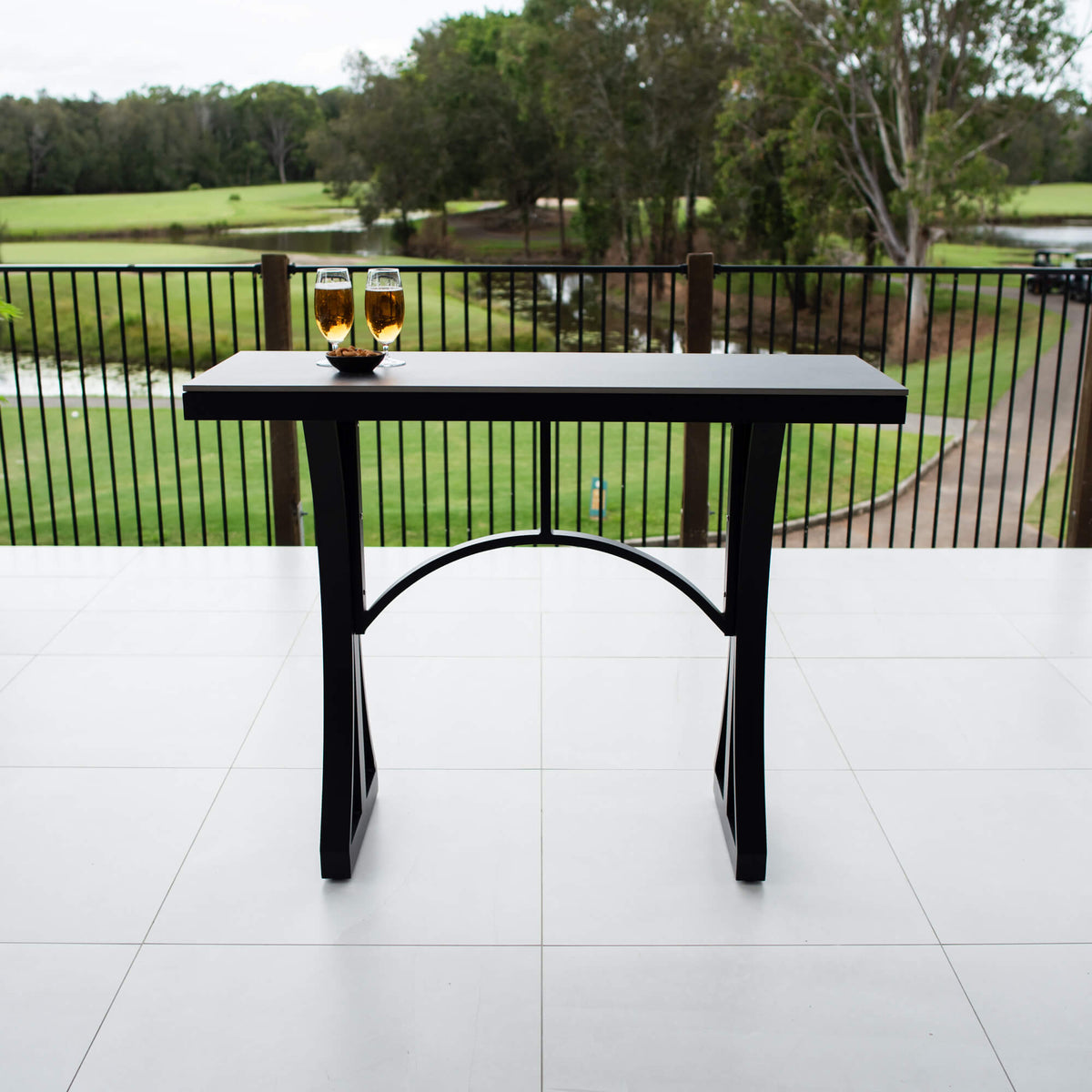 best-outdoor-furniture-Malibu - (130x45) - Outdoor Bar Table #color_BLACK