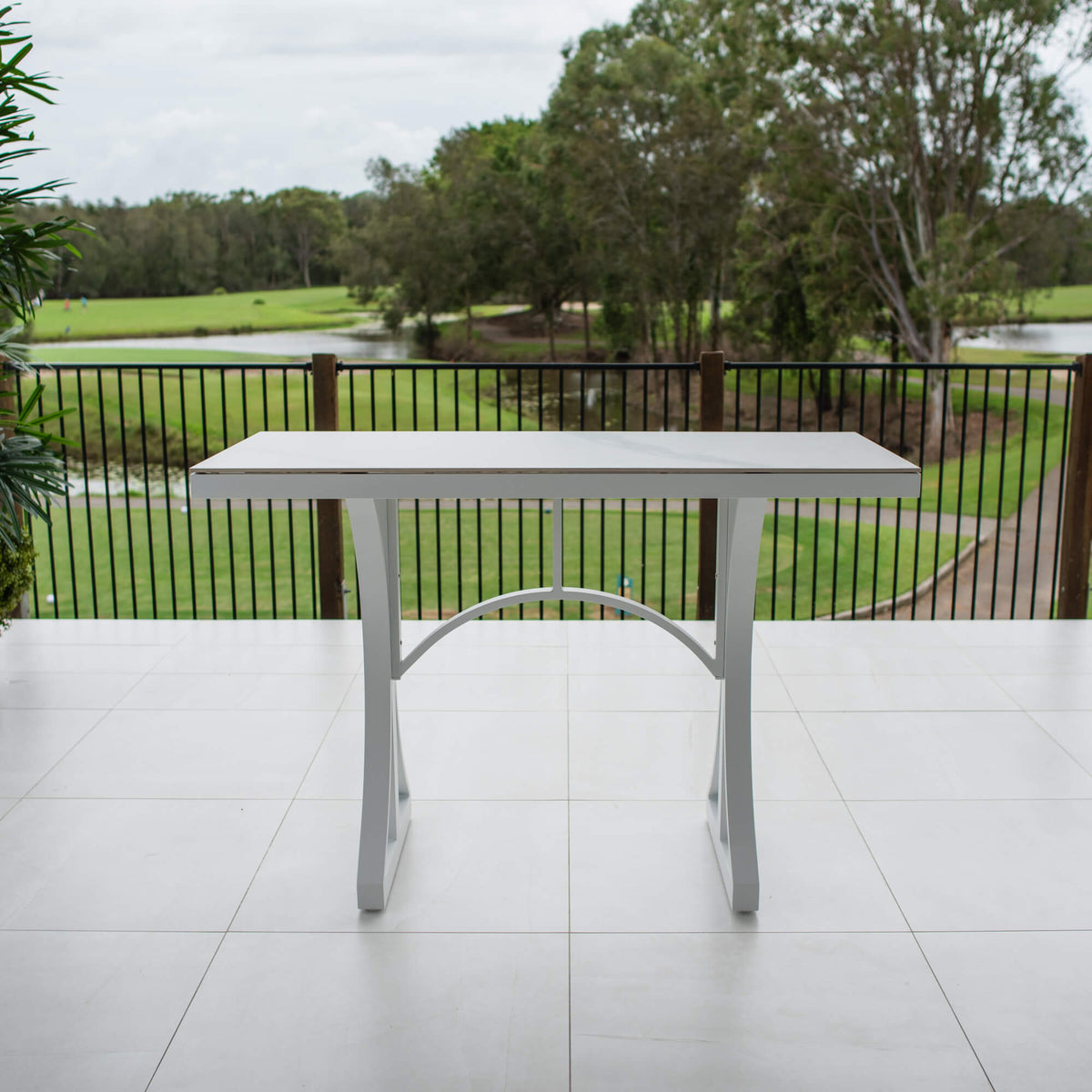 best-outdoor-furniture-Malibu - (150x65) - Outdoor Bar Table #color_WHITE 