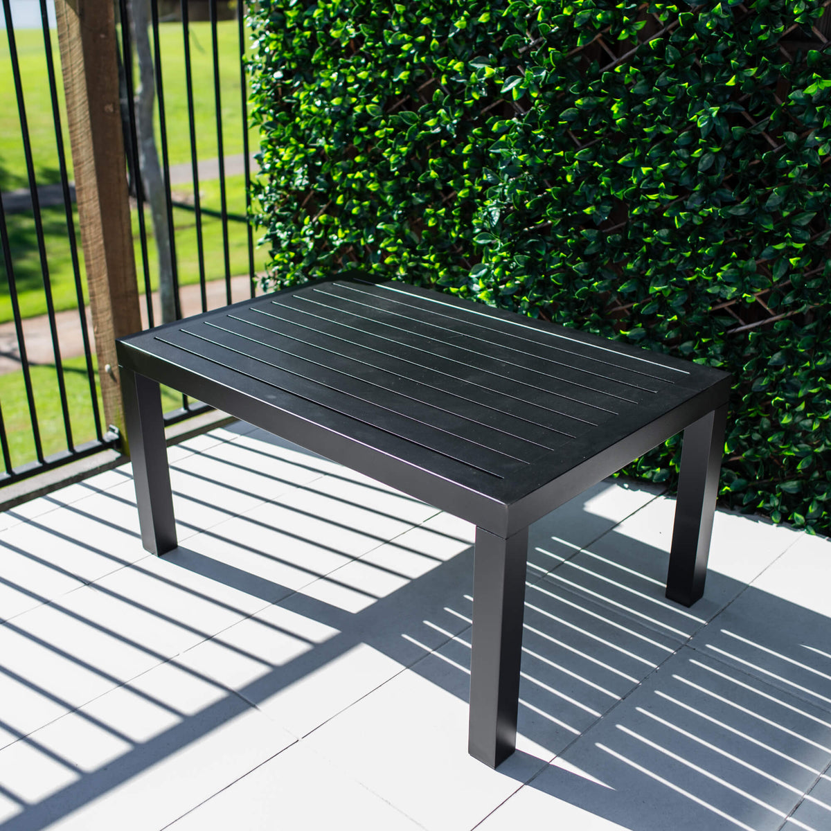 best-outdoor-furniture-Slat - Outdoor Coffee Table #color_BLACK