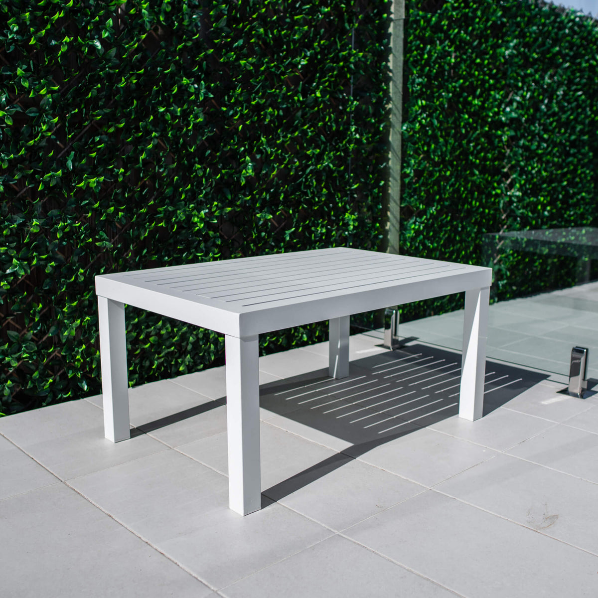 best-outdoor-furniture-Slat - Outdoor Coffee Table #color_WHITE