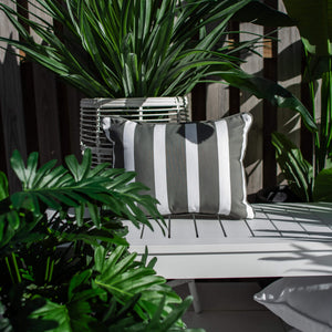 best-outdoor-furniture-Stella Bolster 45 x 32cm - Outdoor Cushion #color_SAGE-WHITE