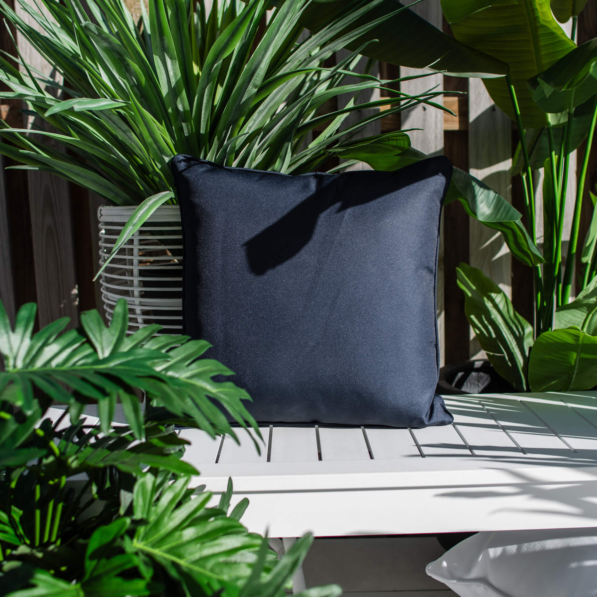 best-outdoor-furniture-Stella Plain 45 x 45cm - Outdoor Cushion #color_NAVY