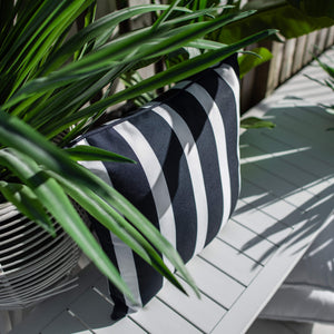 best-outdoor-furniture-Stella Stripe 45 x 45cm - Outdoor Cushion #color_NAVY-WHITE