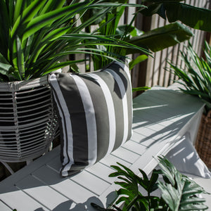 best-outdoor-furniture-Stella Stripe 45 x 45cm - Outdoor Cushion #color_SAGE-WHITE