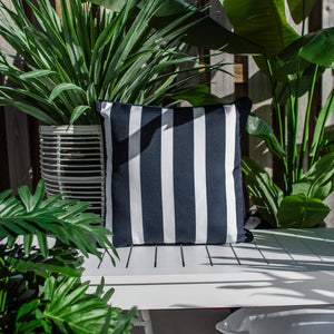 best-outdoor-furniture-Stella Stripe 45 x 45cm - Outdoor Cushion #color_NAVY-WHITE