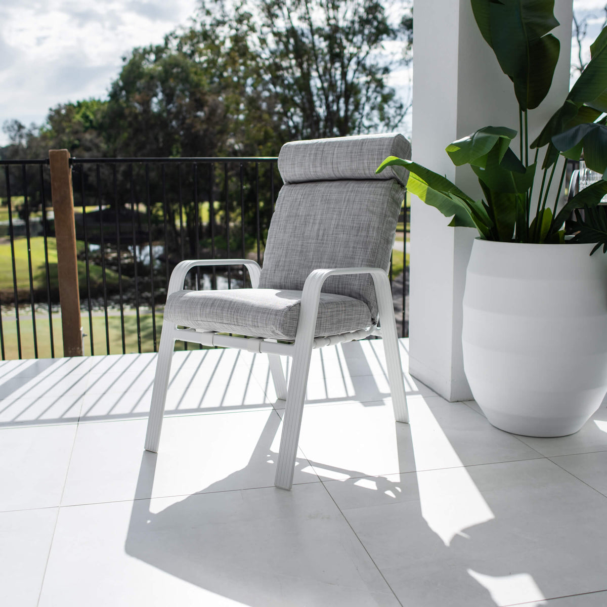 best-outdoor-furniture-Andorra - Outdoor Dining Chair #color_WHITE