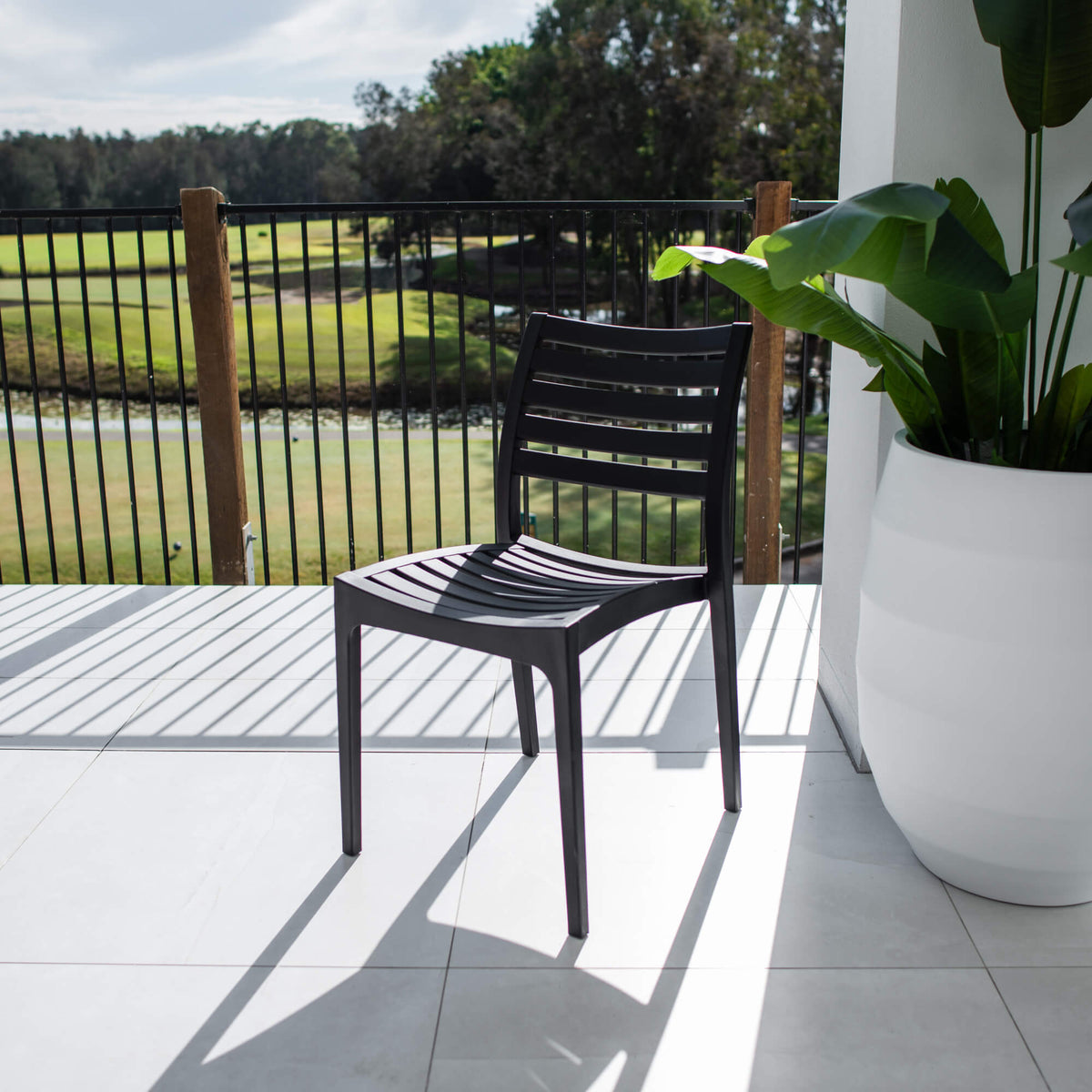 best-outdoor-furniture-Apollo - Outdoor Dining Chair #color_BLACK
