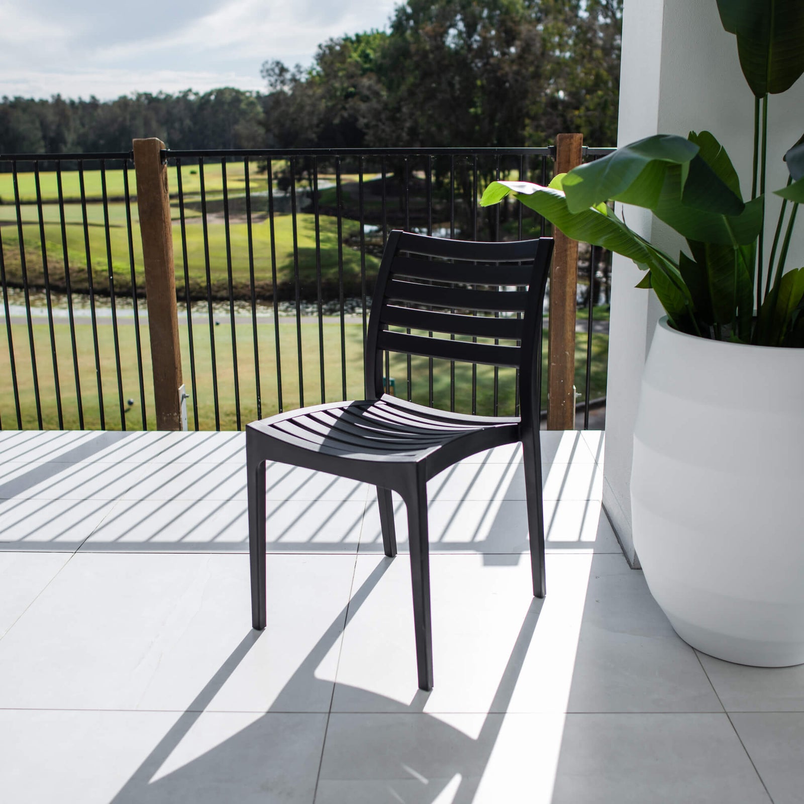 best-outdoor-furniture-Apollo - Outdoor Dining Chair #color_BLACK
