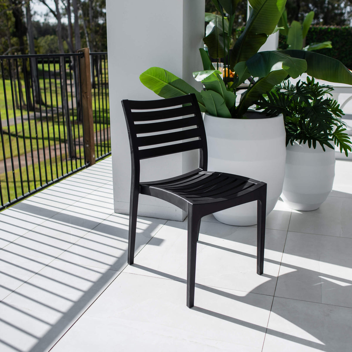 best-outdoor-furniture-Apollo - Outdoor Dining Chair #color_BLACK

