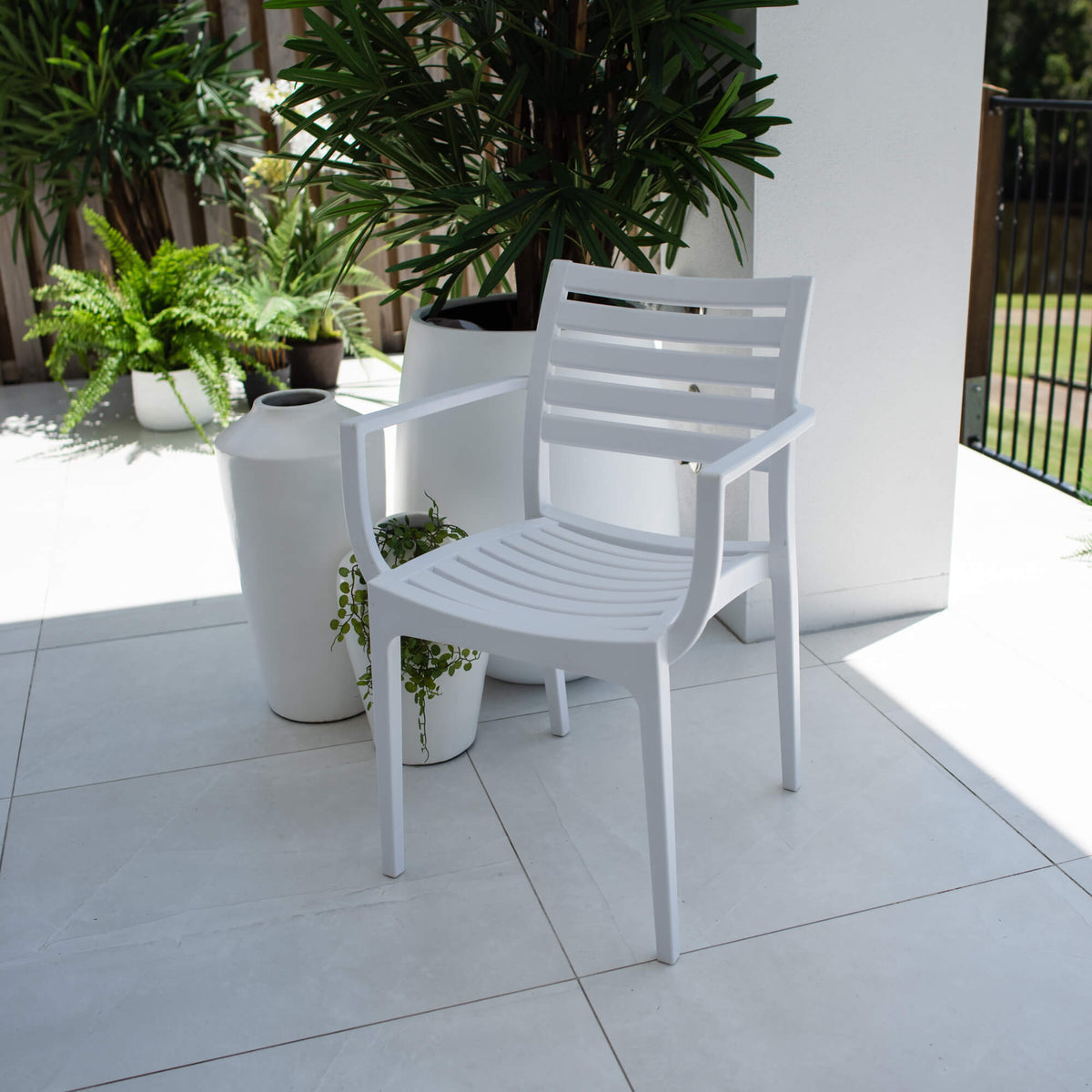 best-outdoor-furniture-Apollo XL - Outdoor Dining Chair #color_WHITE