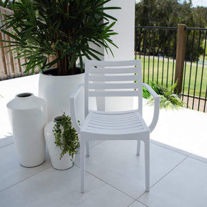 best-outdoor-furniture-Apollo XL - Outdoor Dining Chair #color_WHITE