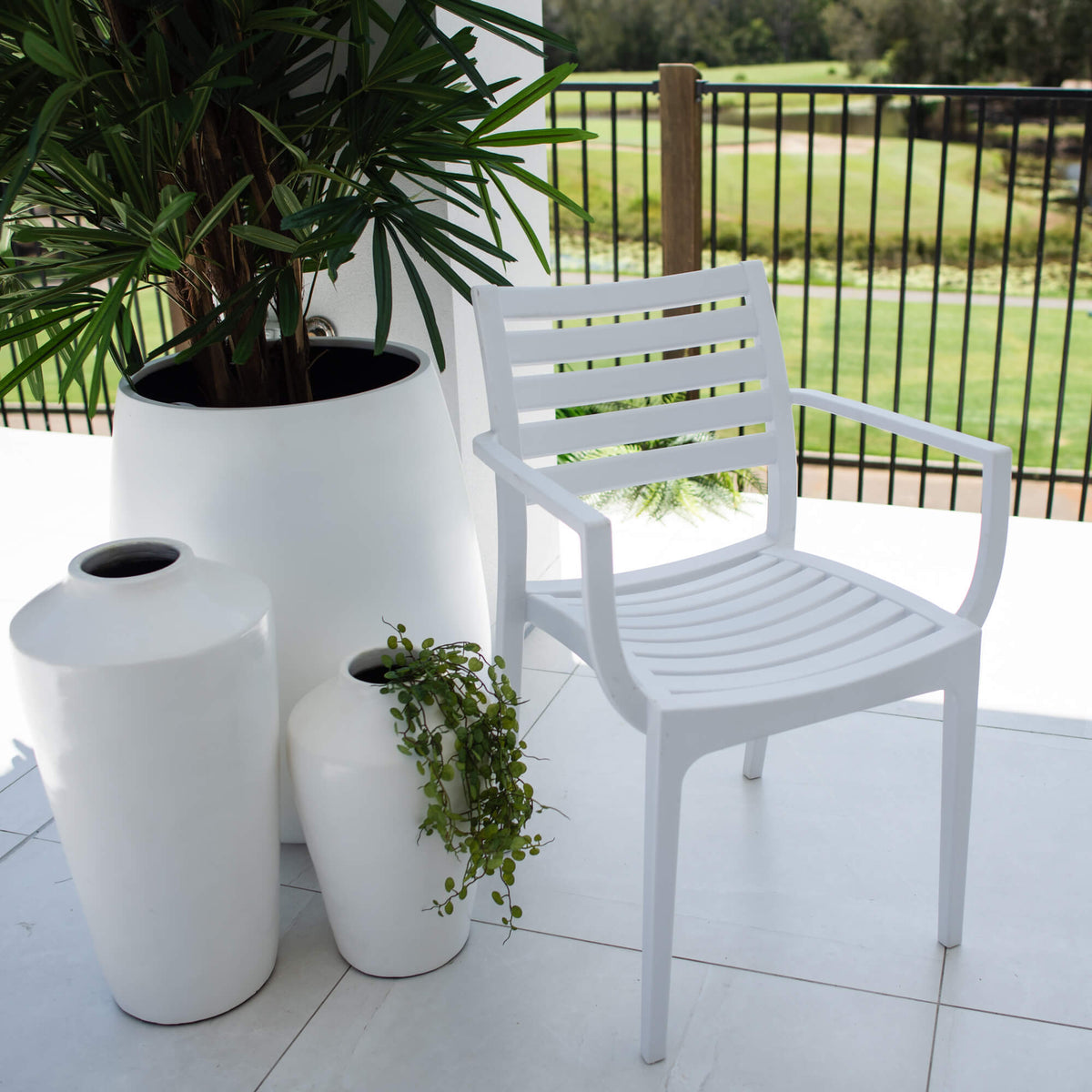 best-outdoor-furniture-Apollo XL - Outdoor Dining Chair #color_WHITE