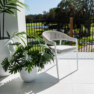 best-outdoor-furniture-Kiara Rope - Outdoor Dining Chair #color_WHITE