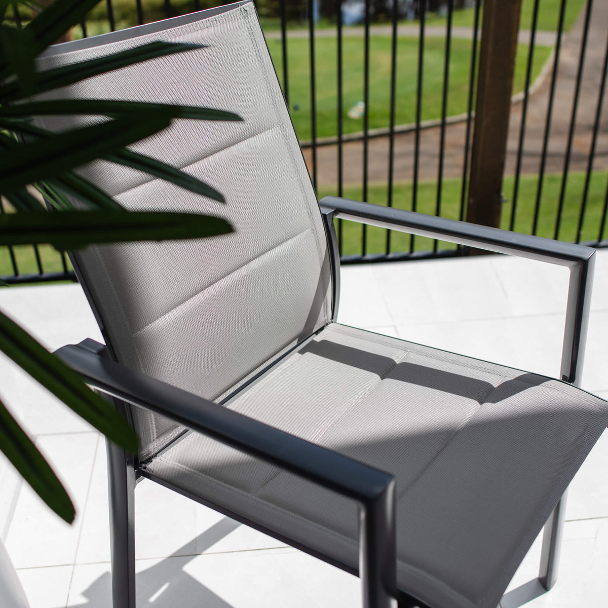 best-outdoor-furniture-Margot - Outdoor Dining Chair #color_GUNMETAL