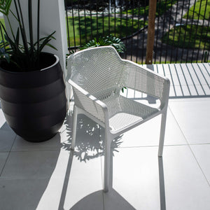 best-outdoor-furniture-Nero - Outdoor Dining Chair #color_WHITE