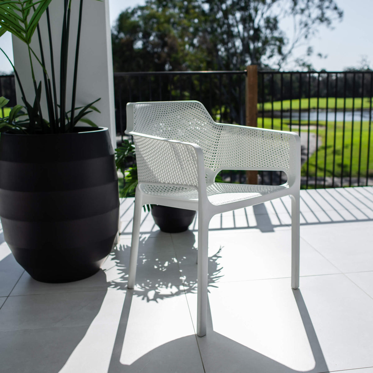 best-outdoor-furniture-Nero - Outdoor Dining Chair #color_WHITE