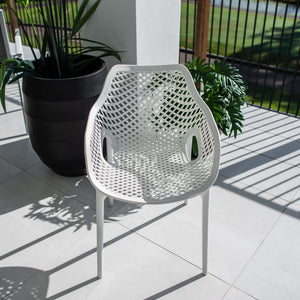 best-outdoor-furniture-Roma XL - Outdoor Chair #color_WHITE