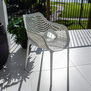 best-outdoor-furniture-Roma XL - Outdoor Chair #color_WHITE