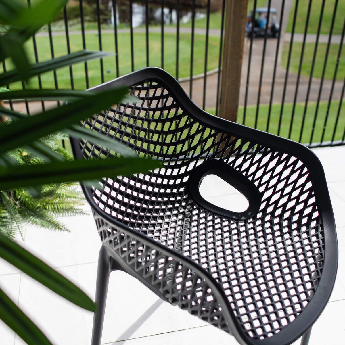 best-outdoor-furniture-Roma XL - Outdoor Chair #color_BLACK