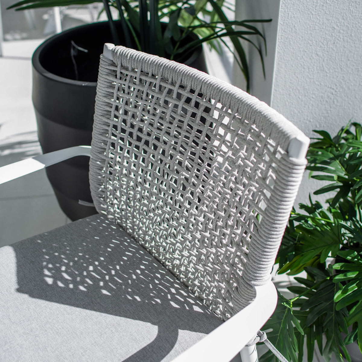 best-outdoor-furniture-Vienna Rope Chair - Outdoor Chair #color_WHITE