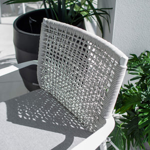 best-outdoor-furniture-Vienna Rope Chair - Outdoor Chair #color_WHITE