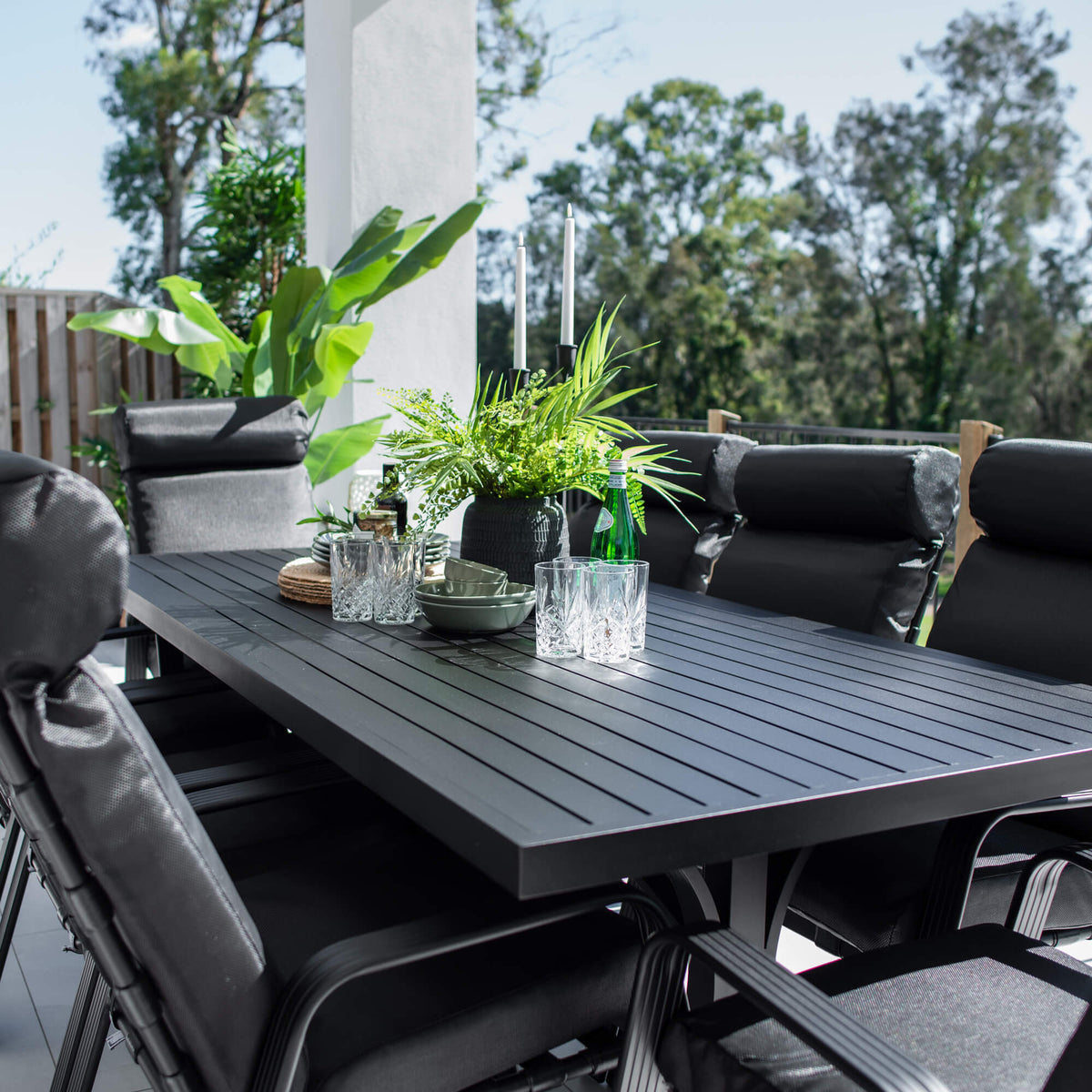 best-outdoor-furniture-Andorra Bergen - 9pce (220x100) - Outdoor Dining Set #color_BLACK
