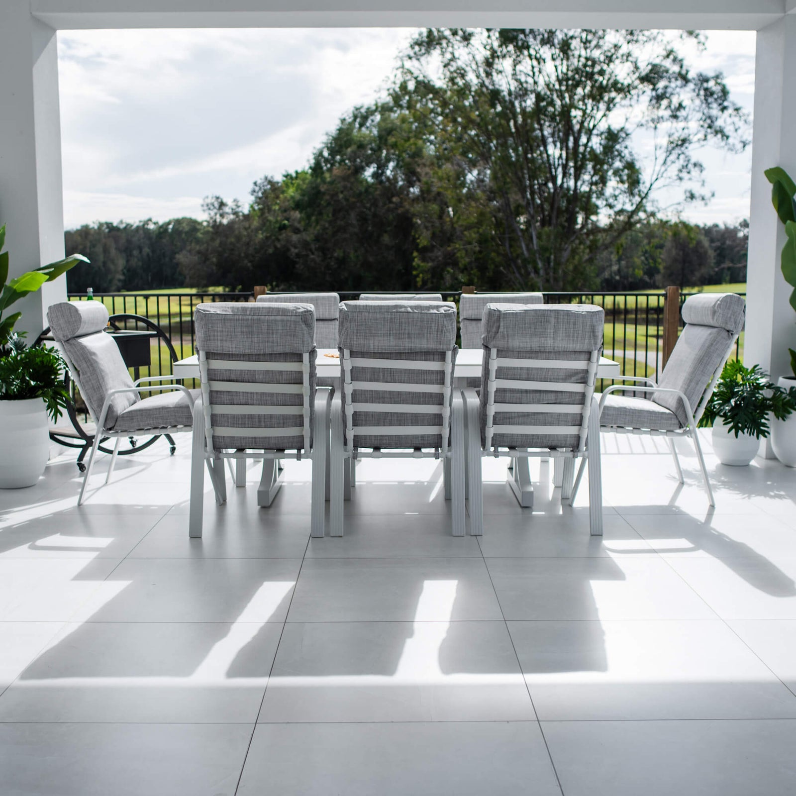 best-outdoor-furniture-Andorra Malibu - 9pce (215x100) - Outdoor Dining Set #color_WHITE