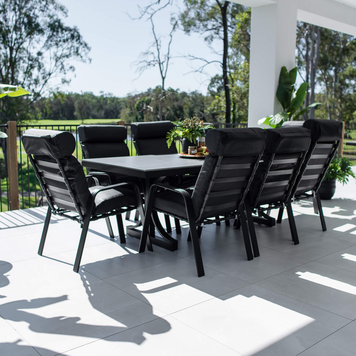 best-outdoor-furniture-Andorra Malibu - 9pce (215x100) - Outdoor Dining Set #color_BLACK