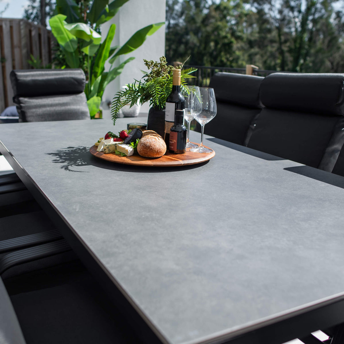 best-outdoor-furniture-Andorra Malibu - 9pce (215x100) - Outdoor Dining Set #color_BLACK