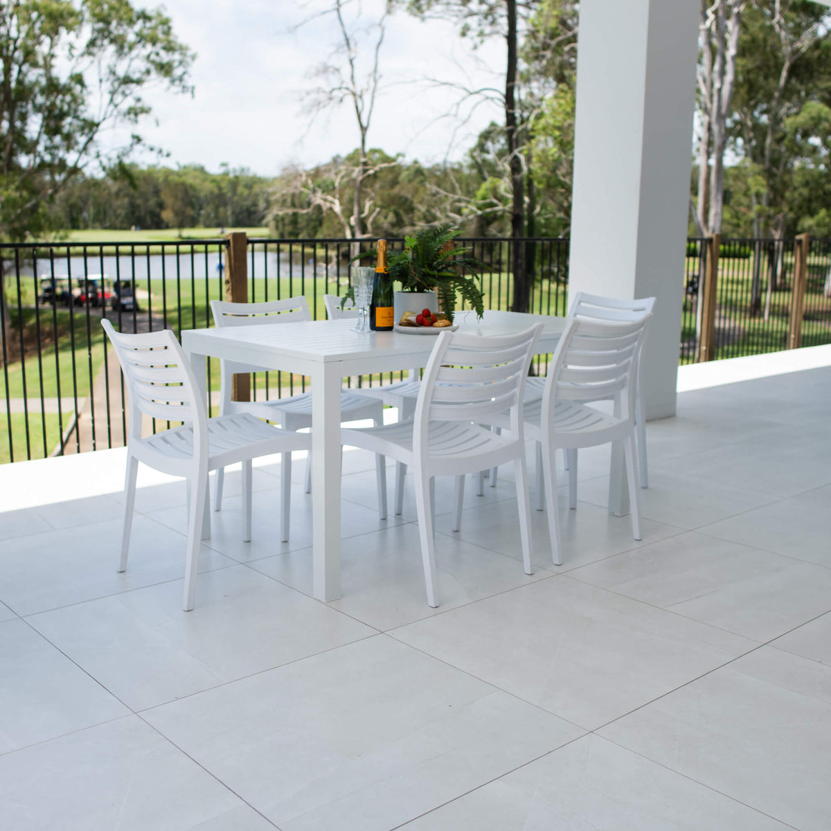 best-outdoor-furniture-Apollo Aria - 7pce (150x80) - Outdoor Dining Set #color_WHITE