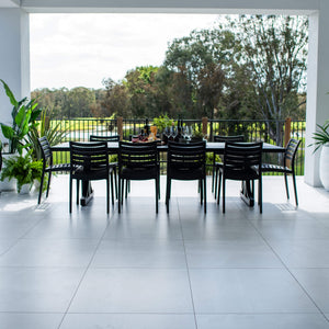 best-outdoor-furniture Apollo Bergen - 11pce (280x100) - Outdoor Dining Set #color_BLACK