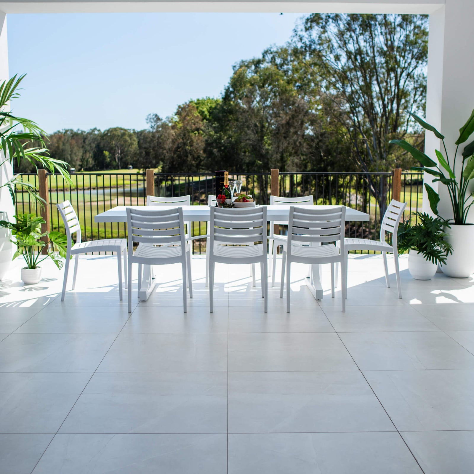 best-outdoor-furniture-Apollo Bergen - 9pce (220x100) - Outdoor Dining Set #color_WHITE