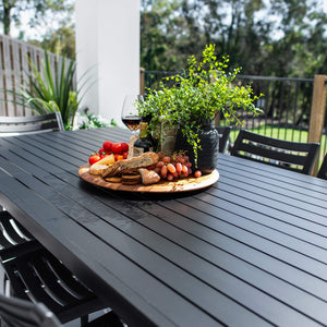 best-outdoor-furniture-Apollo Bergen - 9pce (220x100) - Outdoor Dining Set #color_BLACK