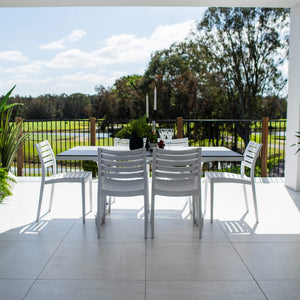 best-outdoor-furniture-Apollo Chester Moon - 7pce (180x100) - Outdoor Dining Set #color_WHITE