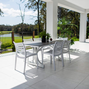 best-outdoor-furniture-Apollo Chester Moon - 7pce (180x100) - Outdoor Dining Set #color_WHITE