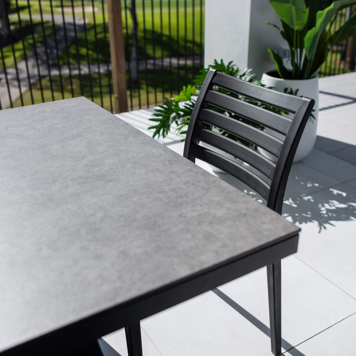 best-outdoor-furniture-Apollo Chester Moon - 9pce (215x100) - Outdoor Dining Set #color_BLACK