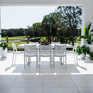 best-outdoor-furniture-Apollo Chester Moon - 9pce (215x100) - Outdoor Dining Set #color_WHITE