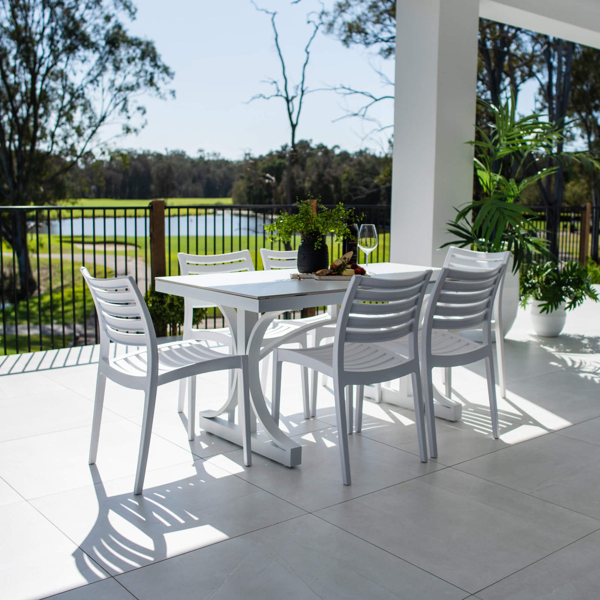 best-outdoor-furniture-Apollo Malibu - 7pce (150x80) - Outdoor Dining Set  #color_WHITE