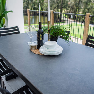 best-outdoor-furniture-Apollo Malibu - 7pce (180x100) - Outdoor Dining Set #color_BLACK