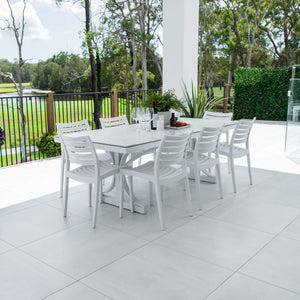 best-outdoor-furniture-Apollo Malibu - 9pce (215x100) - Outdoor Dining Set #color_WHITE