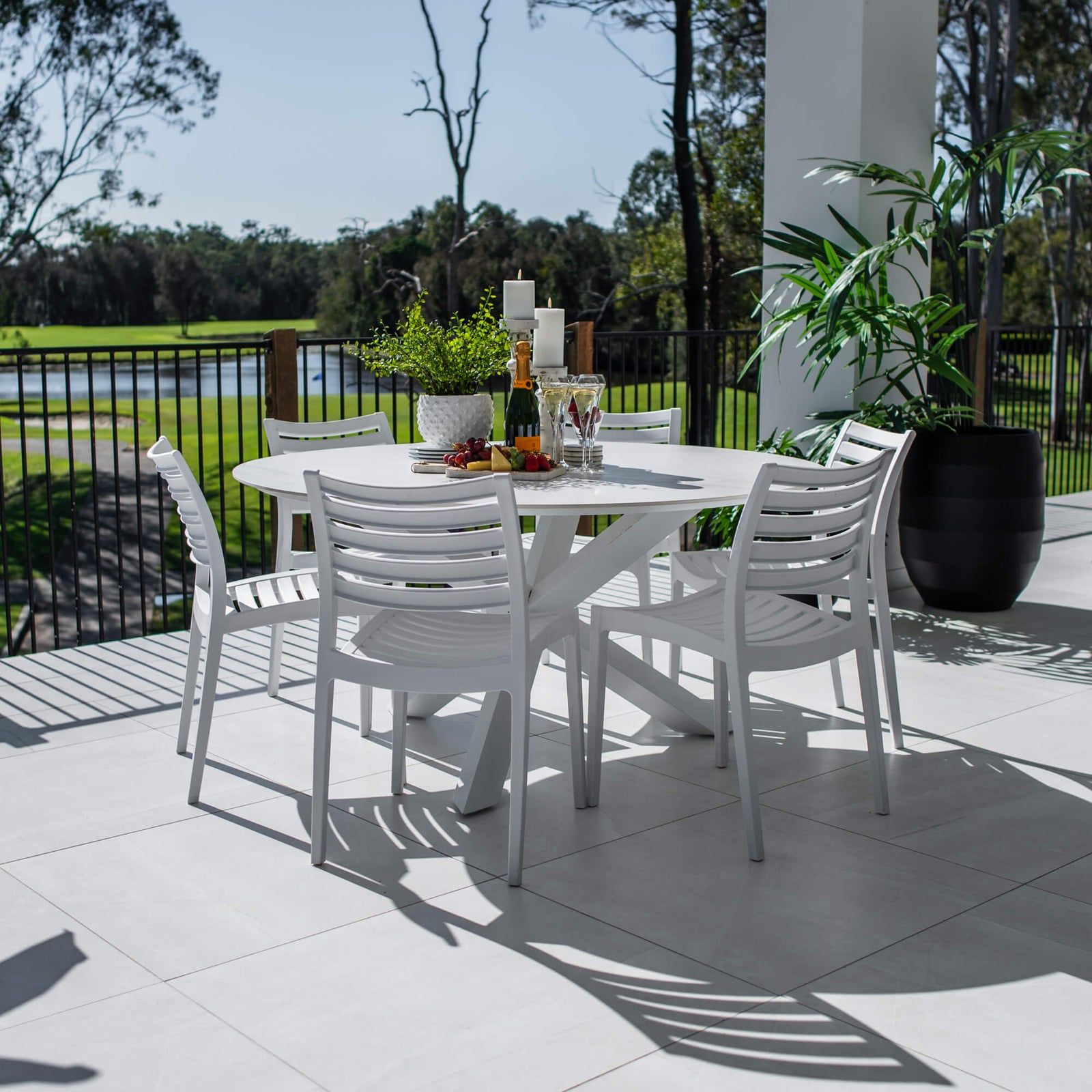 best-outdoor-furniture-Apollo Malibu Round - 7pce (150x150) - Outdoor Dining Set #color_WHITE 