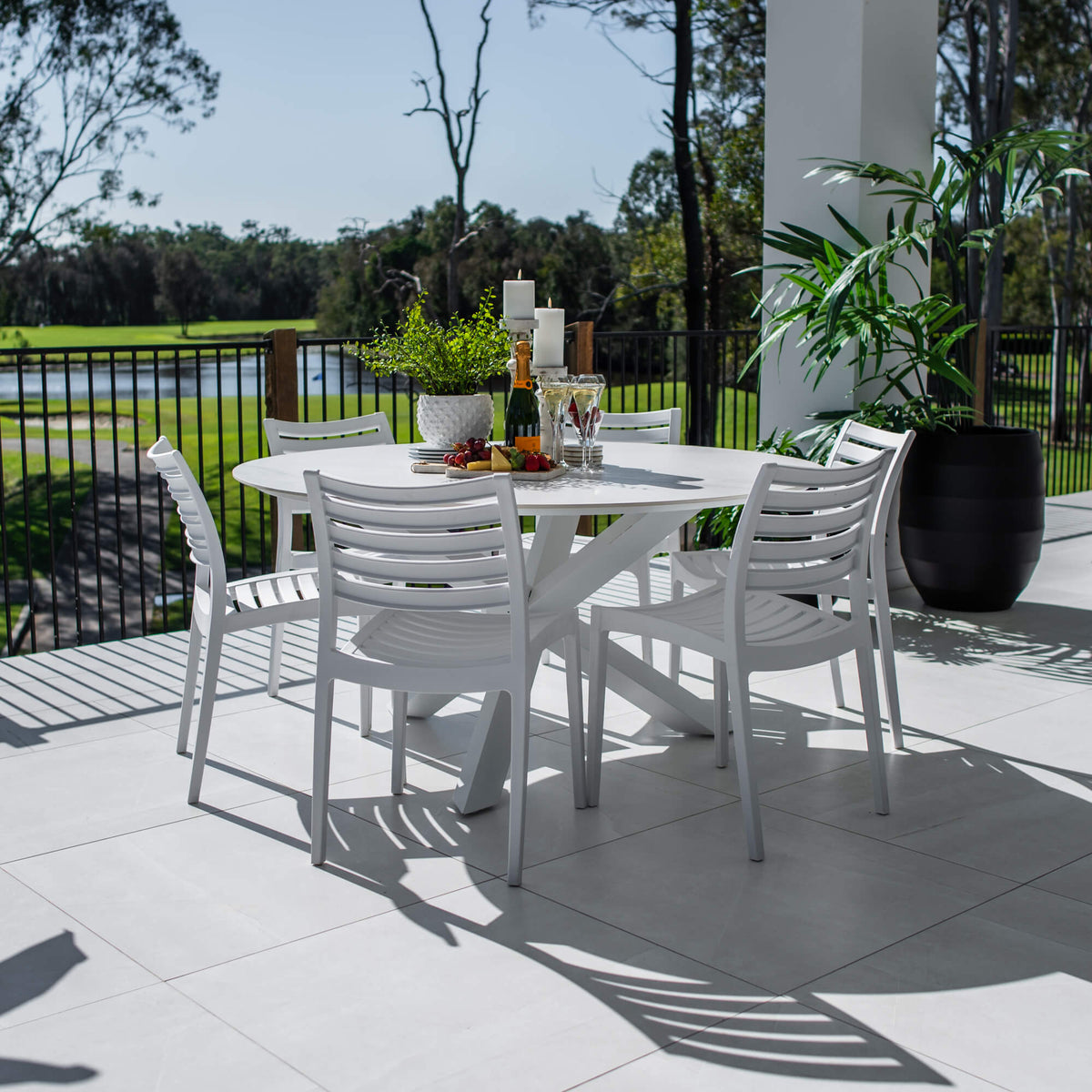 best-outdoor-furniture-Apollo Malibu Round - 7pce (150x150) - Outdoor Dining Set #color_WHITE 