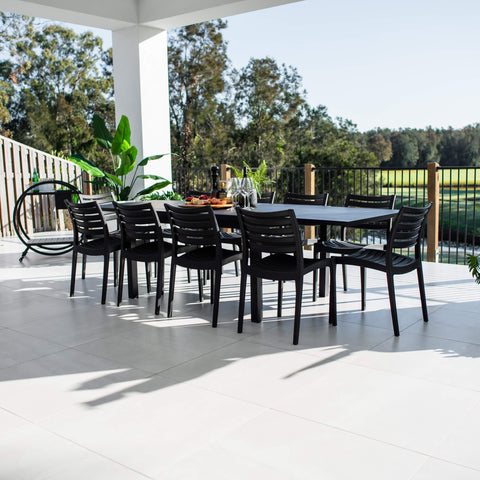 Apollo Nara Extension - 11pce (270x102) - Outdoor Dining Set