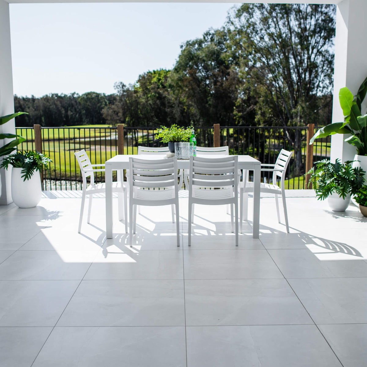 best-outdoor-furniture-Apollo XL Aria - 7pce (150x80) - Outdoor Dining Set #color_WHITE