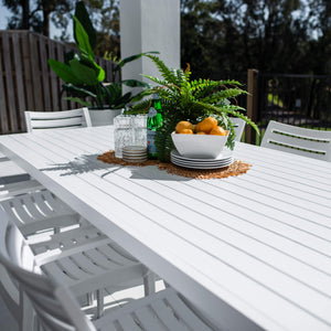 best-outdoor-furniture-Apollo XL Bergen - 9pce (220x100) - Outdoor Dining Set #color_WHITE