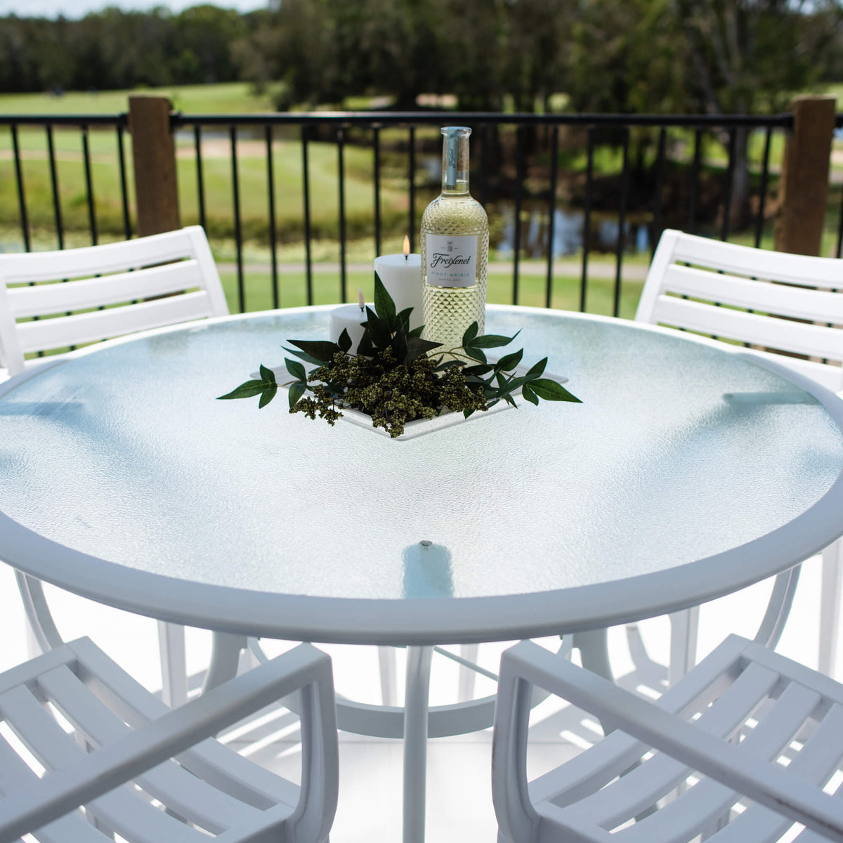 best-outdoor-furniture Apollo XL Coventry - 5pce (105x105) - Outdoor Dining Set #color_WHITE