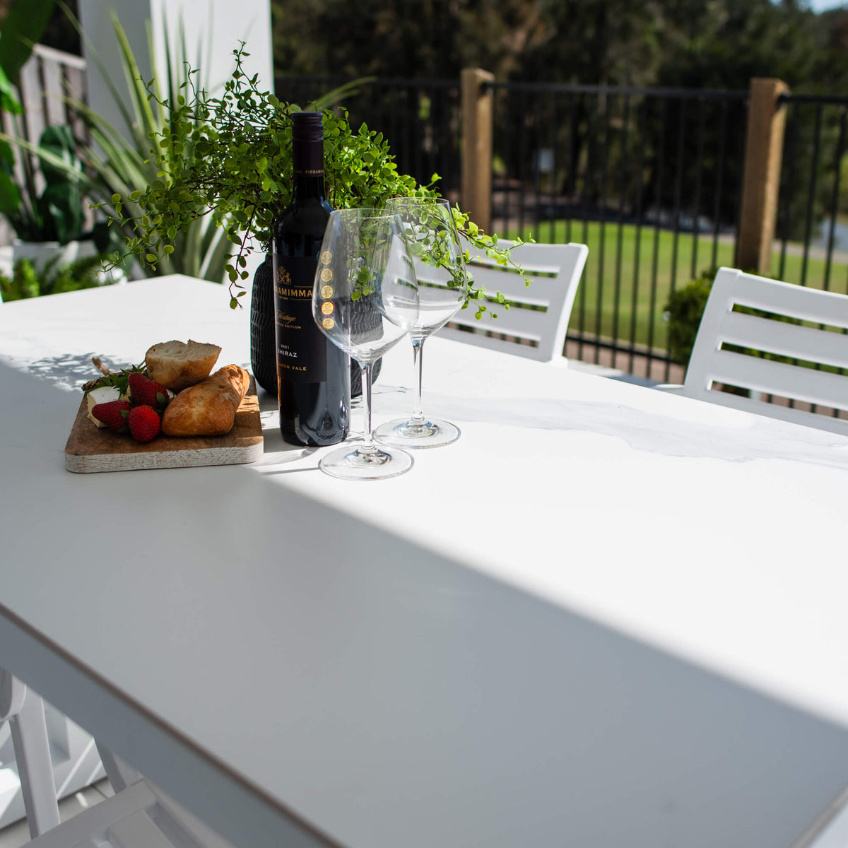 best-outdoor-furniture-Apollo XL Malibu - 7pce (150x80) - Outdoor Dining Set #color_WHITE