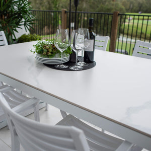 best-outdoor-furniture-Apollo XL Malibu - 7pce (180x100) - Outdoor Dining Set #color_WHITE